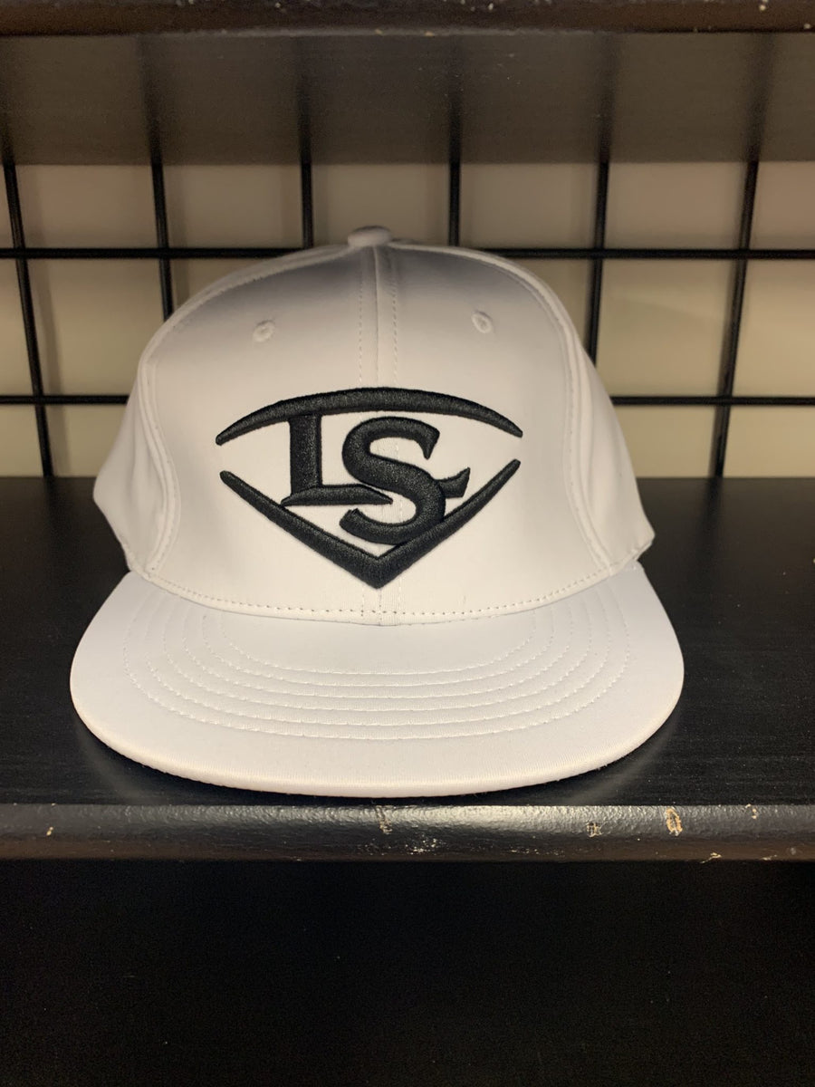 Louisville Slugger TPS Flexfit Hat (Black-White)