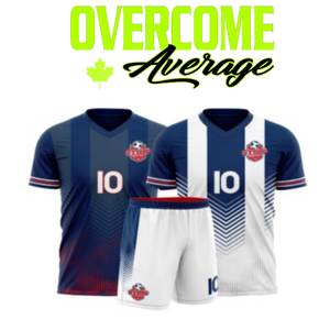 2 Full Sublimated Soccer Jerseys & Custom  Short