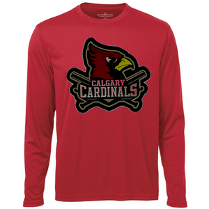 YYC Cards On Field  L/S Tee